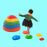 Non-Slip Balance Stepping Stones Kids Toys